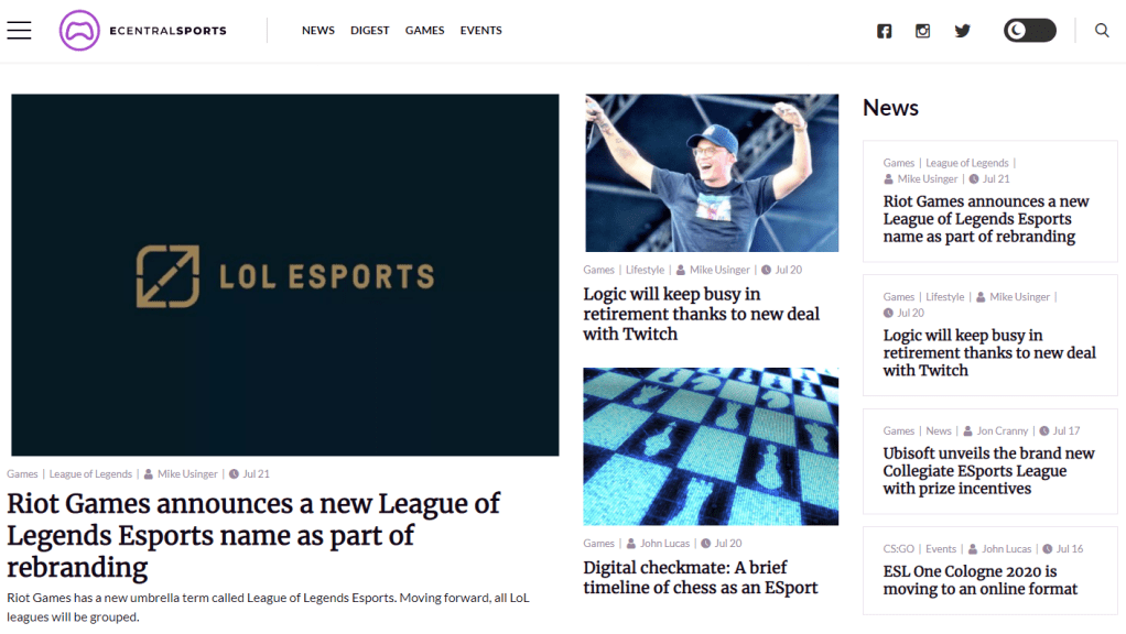 ESports, cannabis, and me: welcome to the new&nbsp;normal