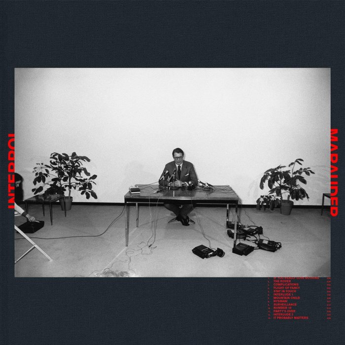 Interpol Marauder album cover